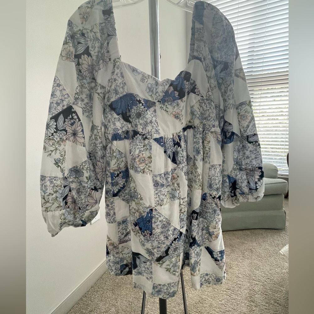 Jcrew Patchwork Mini Dress - image 3